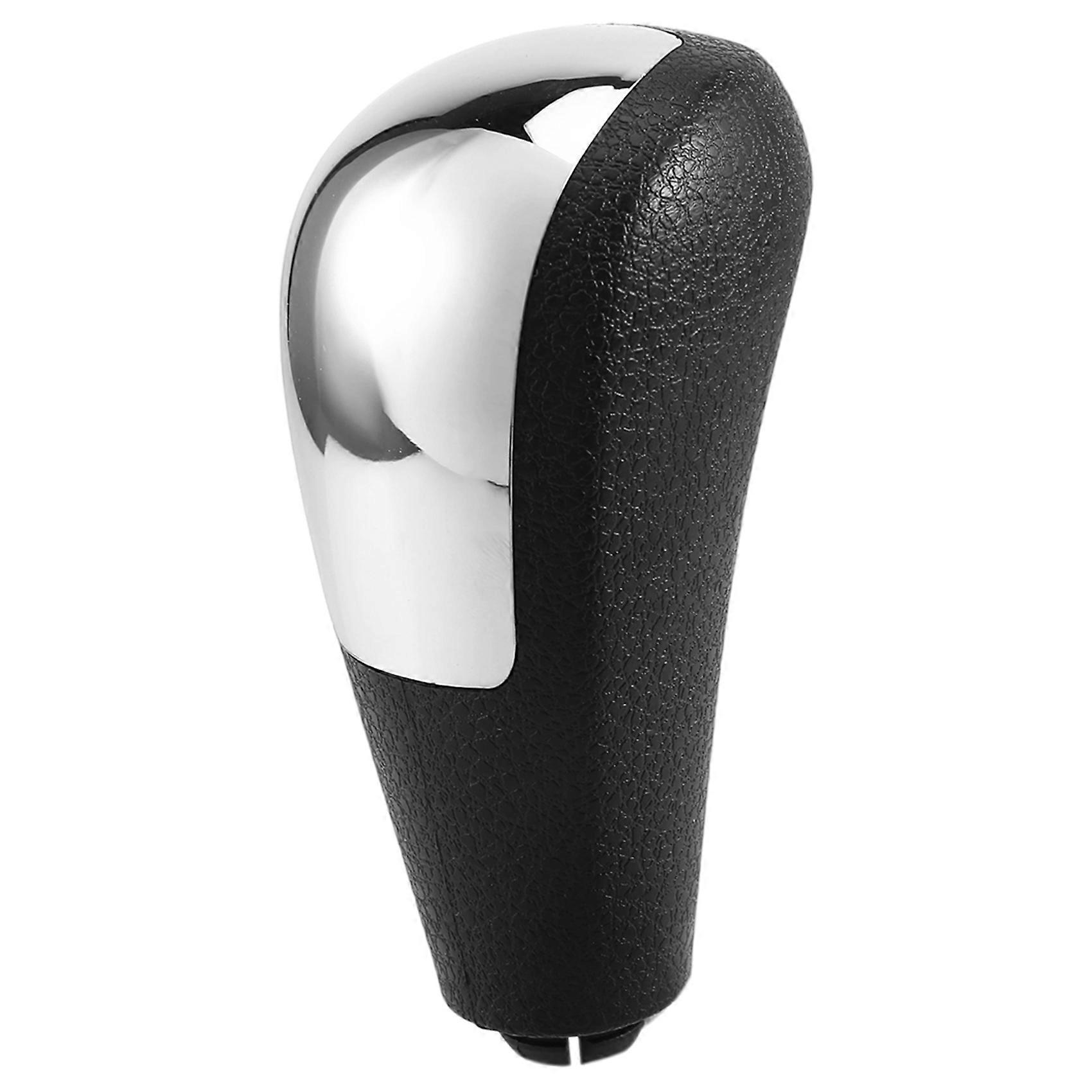 Gear Shift Knob Automatic Shift Knob for Ford Focus MK2 Fiesta 2005 - 2012 Silver
