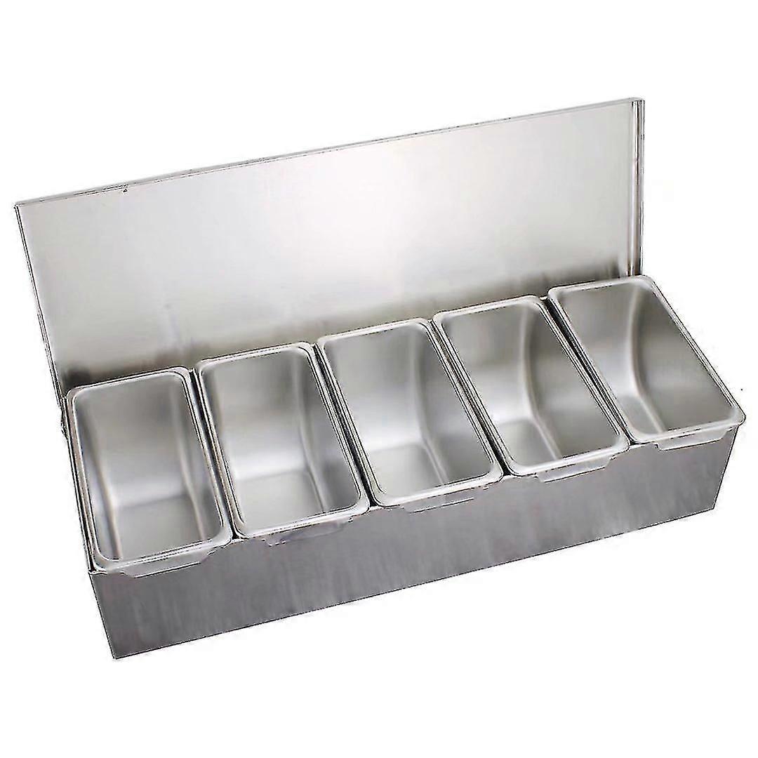 Stainless Steel 5 Container Bar Ingredient Container p20241126449