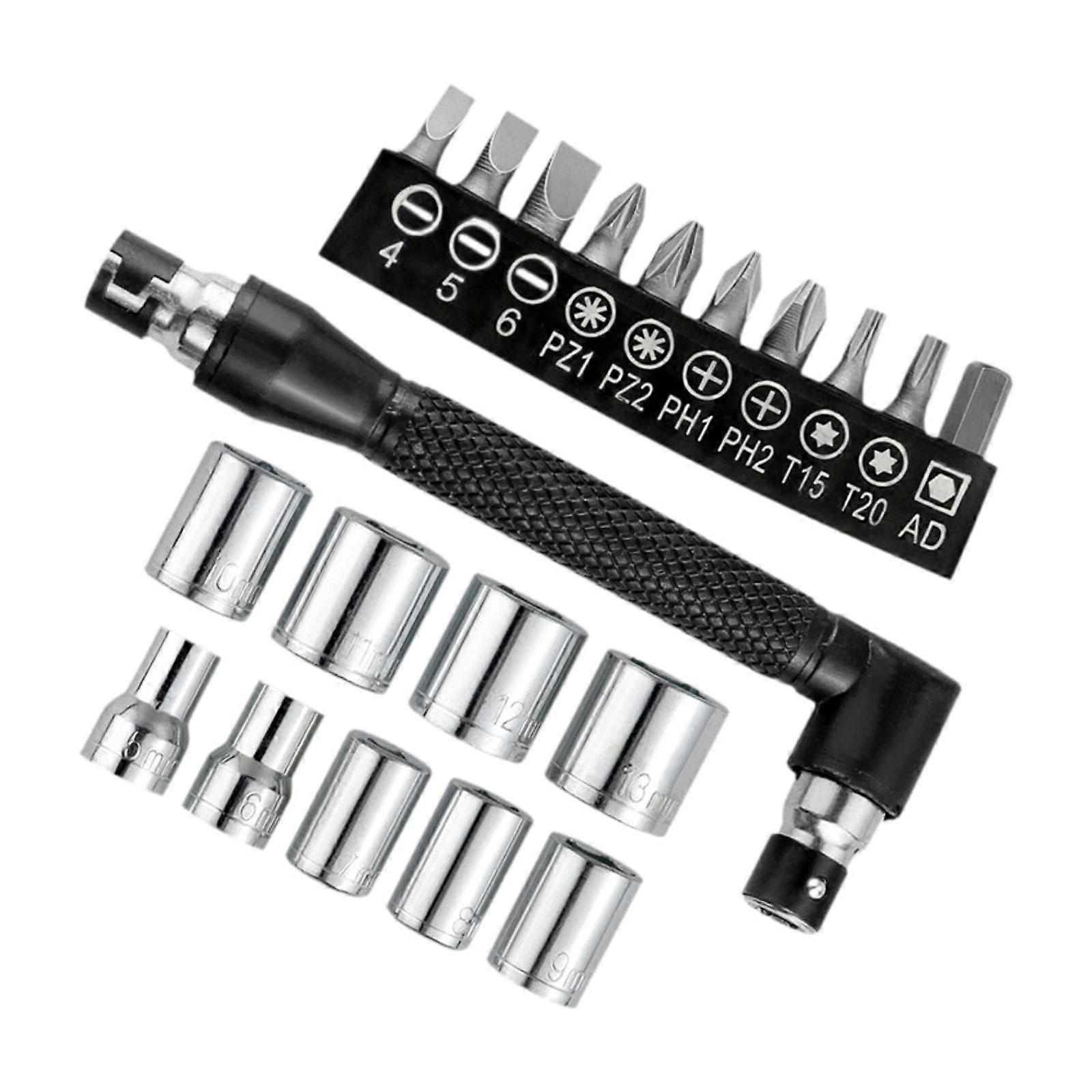 Double End Wrench Right Angle Screwdriver LType Universal Hand Tool  Metal Performance