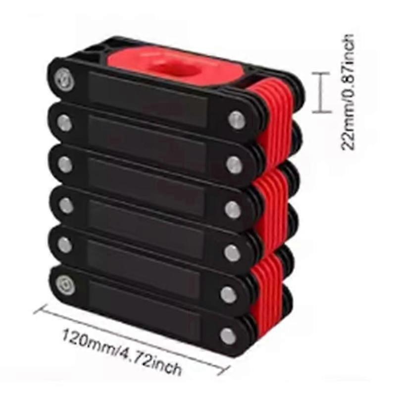 Multifunctional Folding Level Polygon Gauge Woodworking Pipe Stair Corner Folding Extension Tool