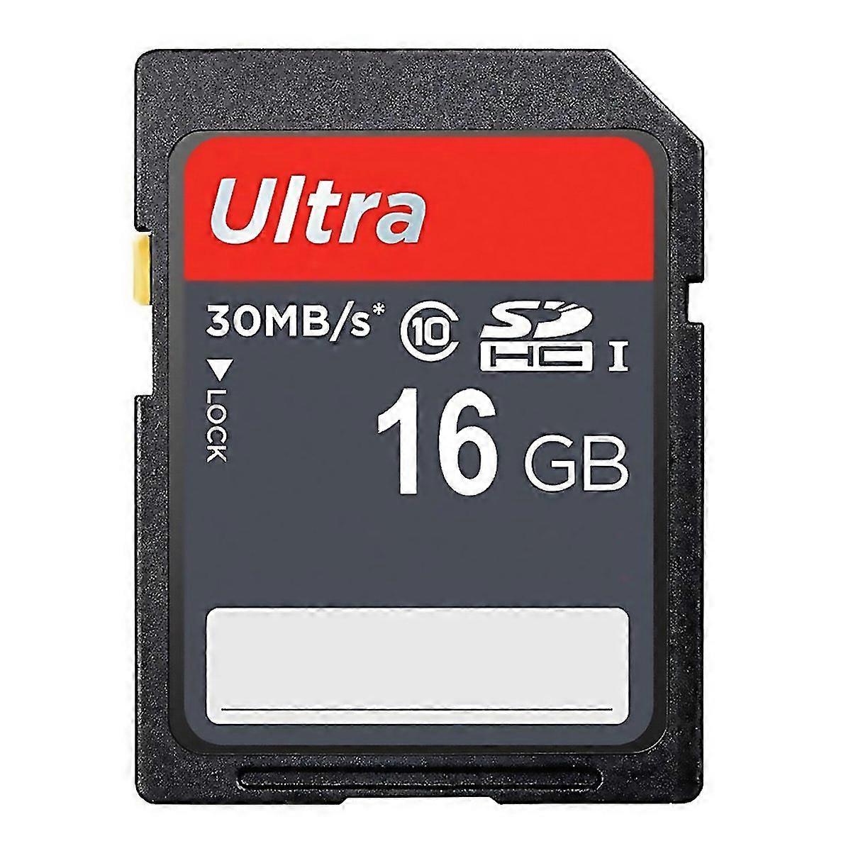 For 16gb Ultra High Speed Class 10 Sdhc Camera Memory Card 100 Real Capacity