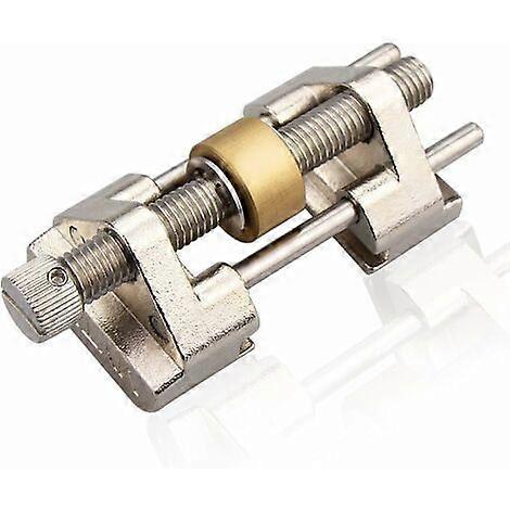Sharpening Guide - Stainless Steel - Side Clamping - Fixed Angle - with Brass Roller for Wood Chisels, Planer Blade, Flat Chisel - Width between 0.8 -