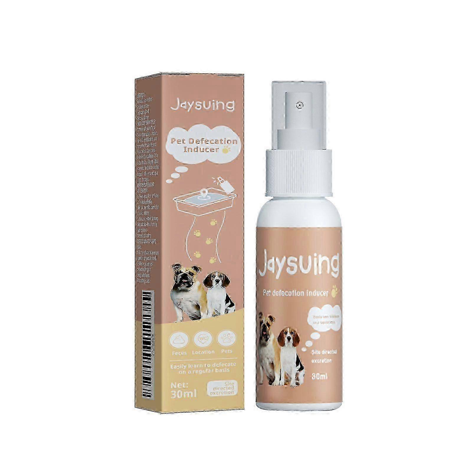 Jaysuing Pet Defecation Inducer Pet Toilet Point Training Inducer Spray Pet Toilet Inducer