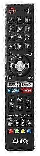 gcbltv02adbbt for chiq voice bluetooth lcd tv שלט רחוק u55h7n