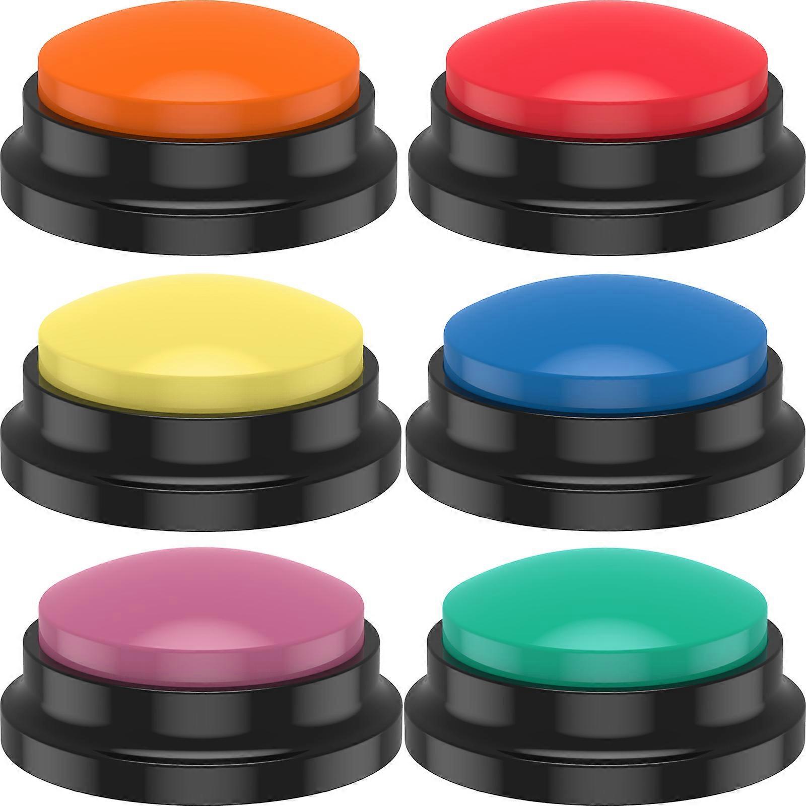 Voice Recording Button Pet Toys Dog Buttons for Communication Pet Training Buzzer Recordable Talking Button Intelligence Toy