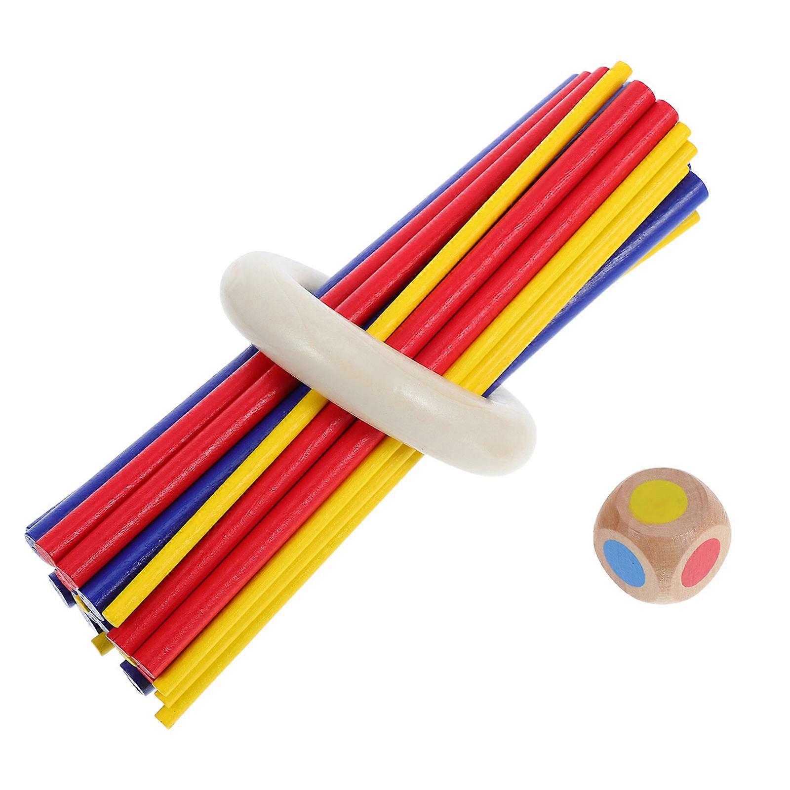 Wooden Stick Game Balance Sticks for Coordination Enhancement 3Sets