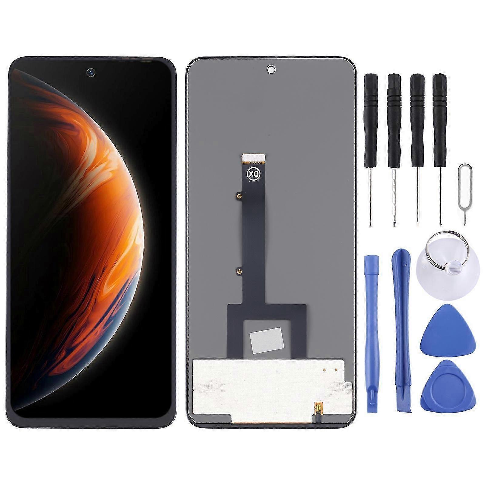 TFT LCD-skärm för Infinix Zero X/Zero X Pro X6810 X6811 X6811B med digitaliserare, komplett montering