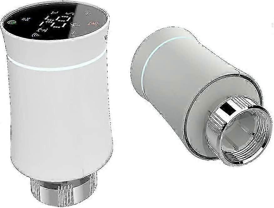 Radiator Valve, Tuya Zigbee3.0, Intelligent Programmable Thermostat, Temperature Heater, Trv, Alexa,