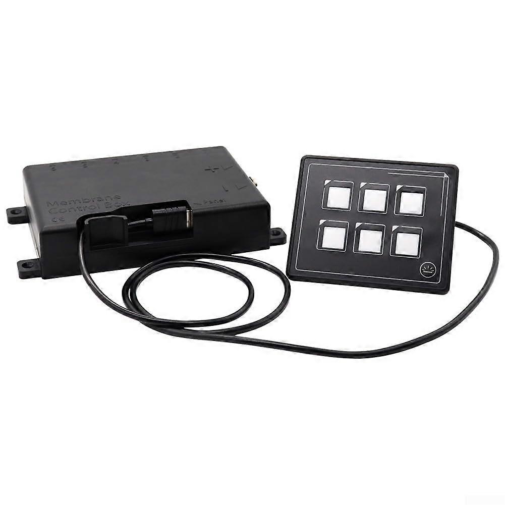 Waterproof Switch Panel For RVs And Yachts With App Integration Compact Size Easy Installation