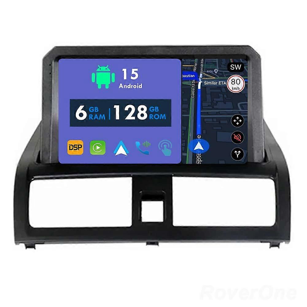 Car Radio 6G+128G CarPlay GPS Navigation Head Unit for Honda Accord 7 VII 2002 - 2008 Android Auto Bluetooth Stereo Touch Screen