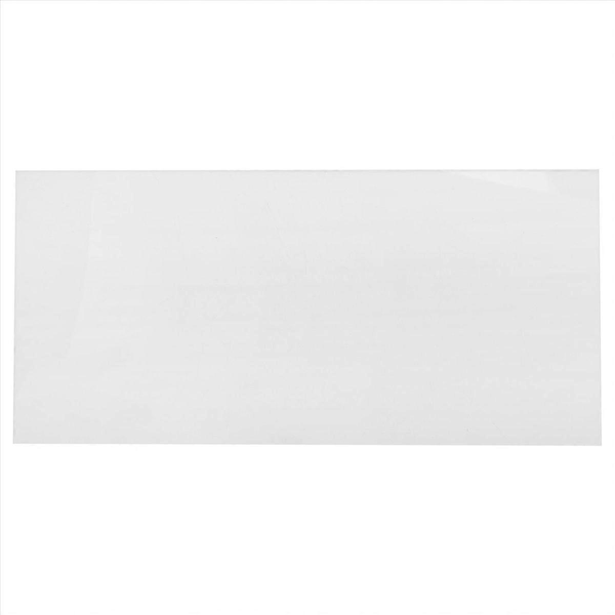 Transparent Cake Cream Scraper Rectangular Acrylic Cake Baking Tool-C