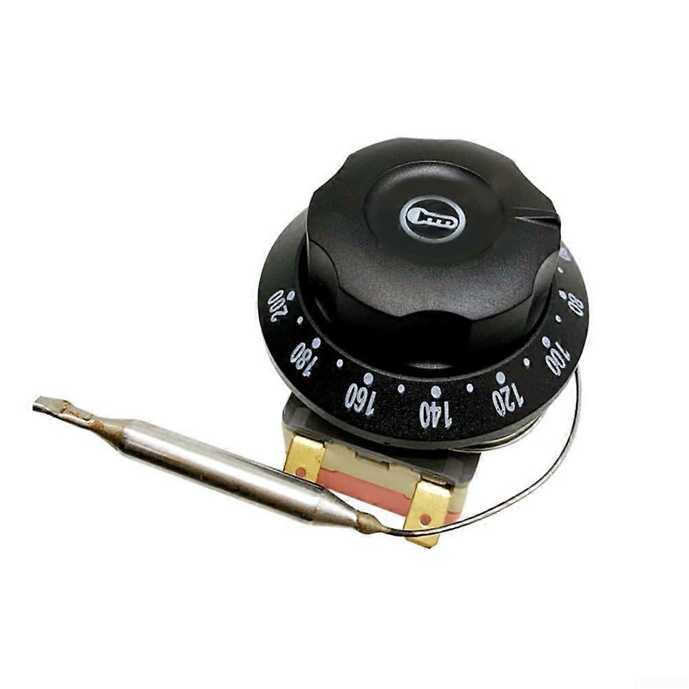 Electric Oven Temperature Control Switch Knob Thermostat 250V 16A 0.7m Temperature Sensing Line