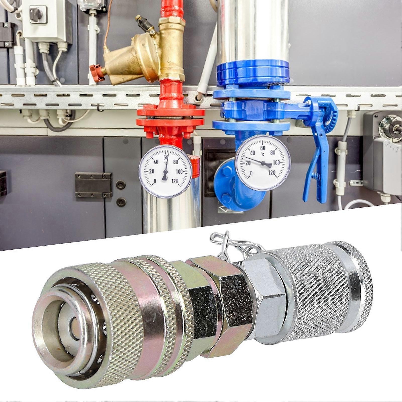 Quick Coupling Connector PT/PPT G1/8 Hydraulic Pressure Adapter