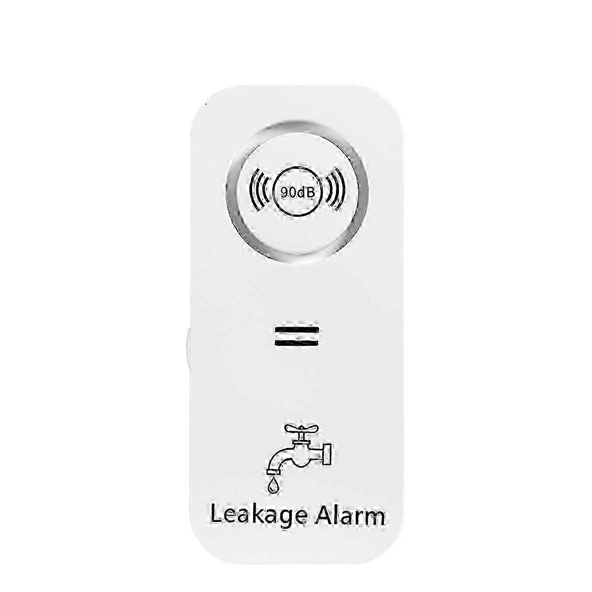 Water Sensor 90dB Alarm Water Leak Detector Alert Monitoring of Leaks and Drip Alarm for Kitchen Ba miao4