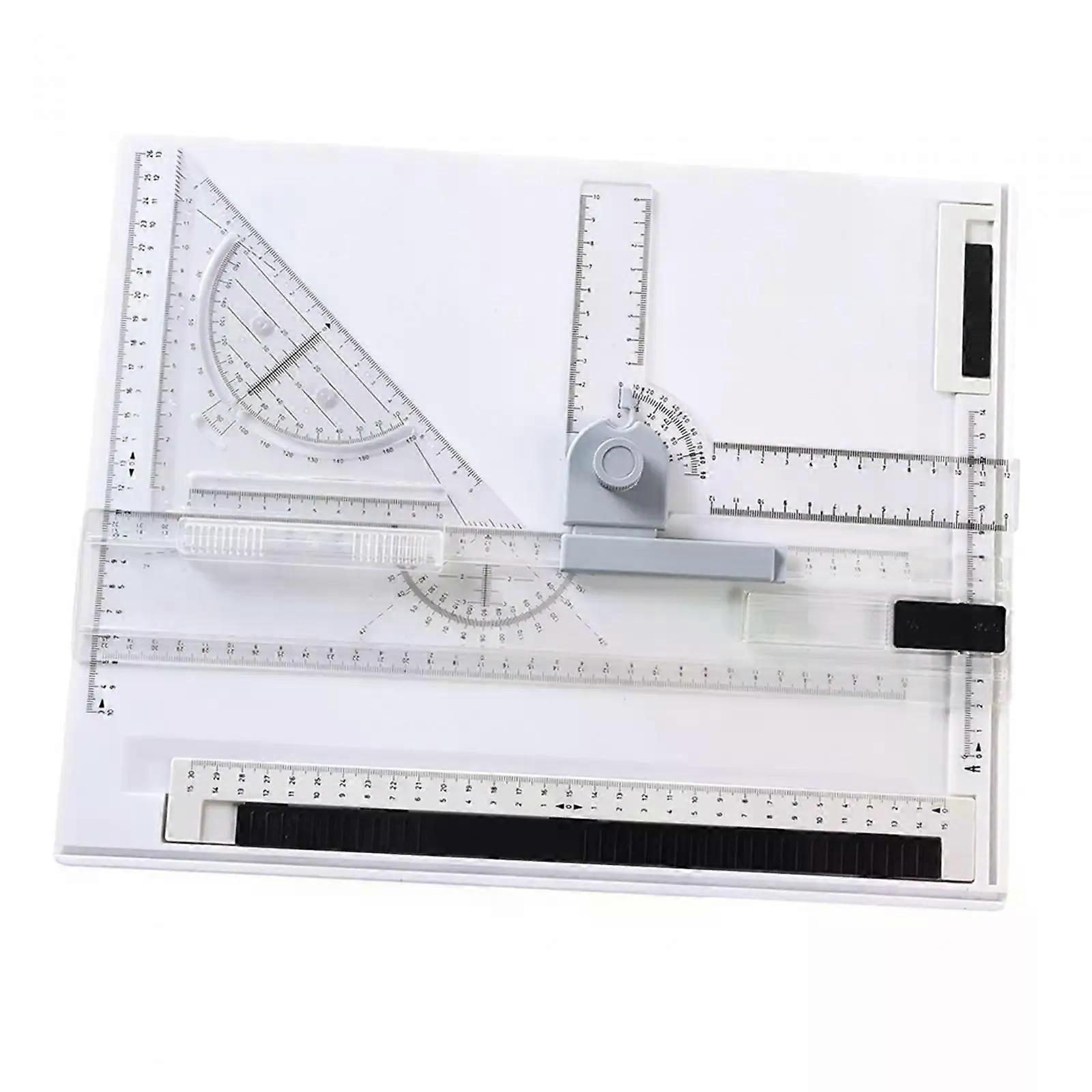 A4 Drawing Board Drafting Table Graphic Architectural Sketch Board Adjustable Angle Metric Drafting Table Drawing Board Table