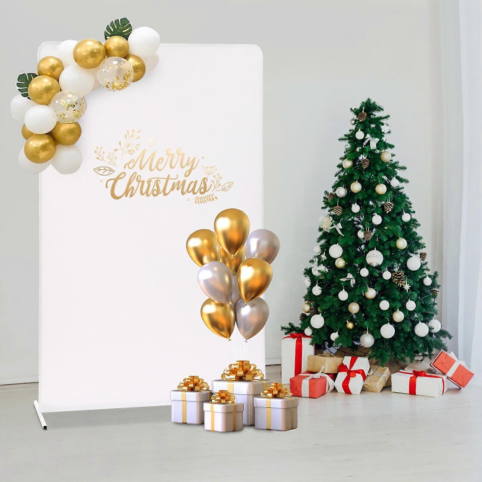 White Rectangle Wedding Backdrop Stand, Backdrop Frame, Backdrop Stand,Wedding Decoration 4.92*1.64*6.56 ft Easily DIY.