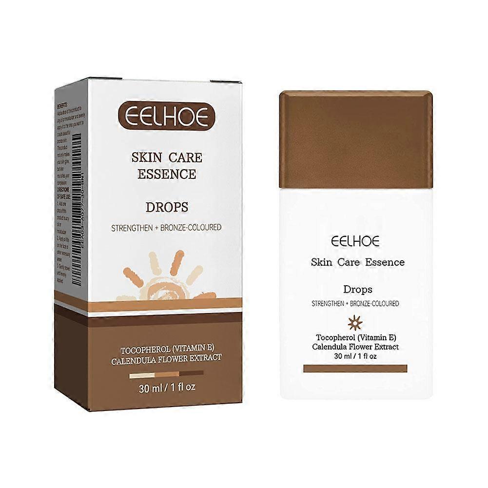 For Bronze Skin Anti-Dark Care Cream 30ml Deep Nourishment SPF Protection Vitamin E Moisturizer Non-Greasy Fast Absorbing All Skin Types