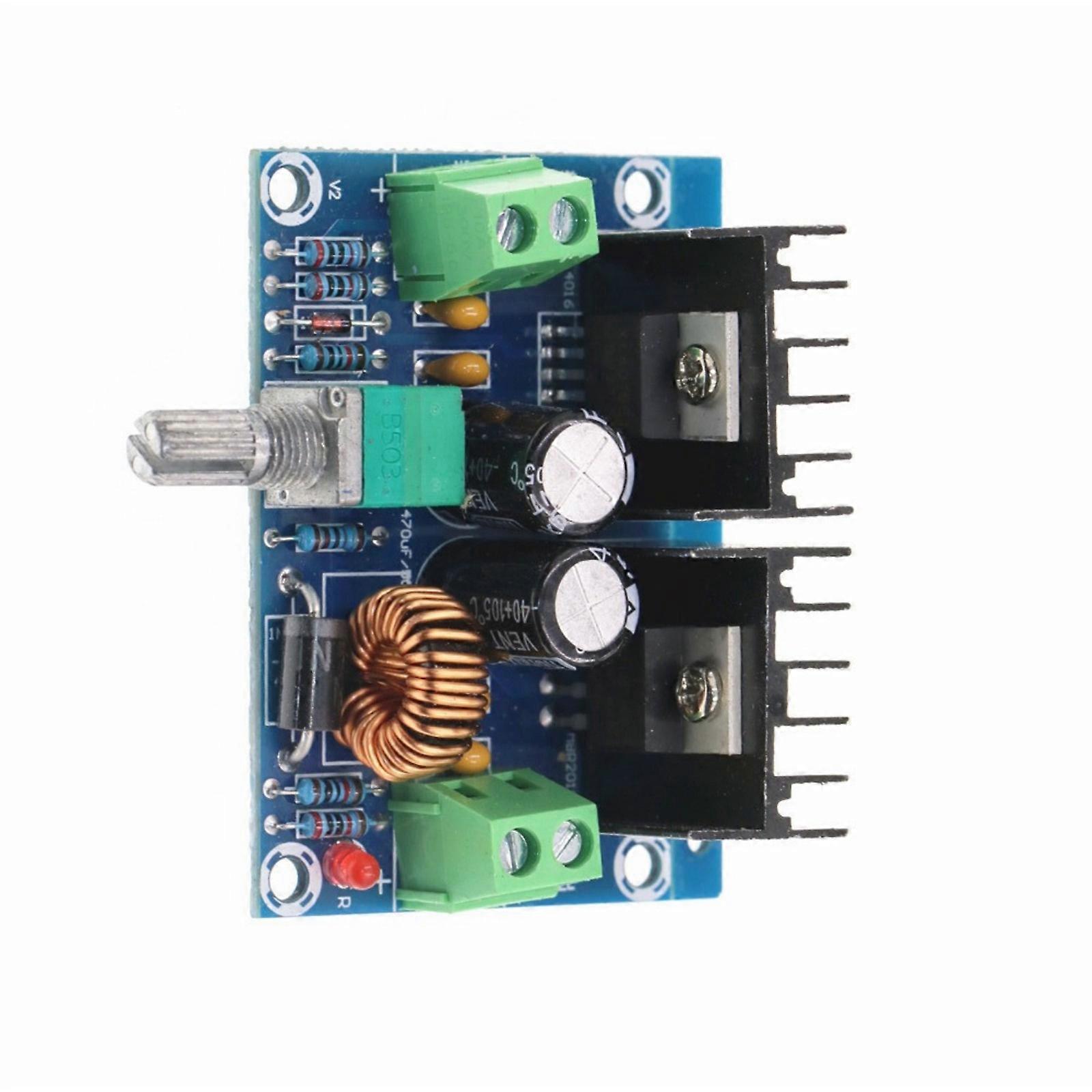 XH M401 Voltages Conversion 8A 200W 4-40V Input Adjustable Output Overcurrent Protecting for Driver Module Multicolor