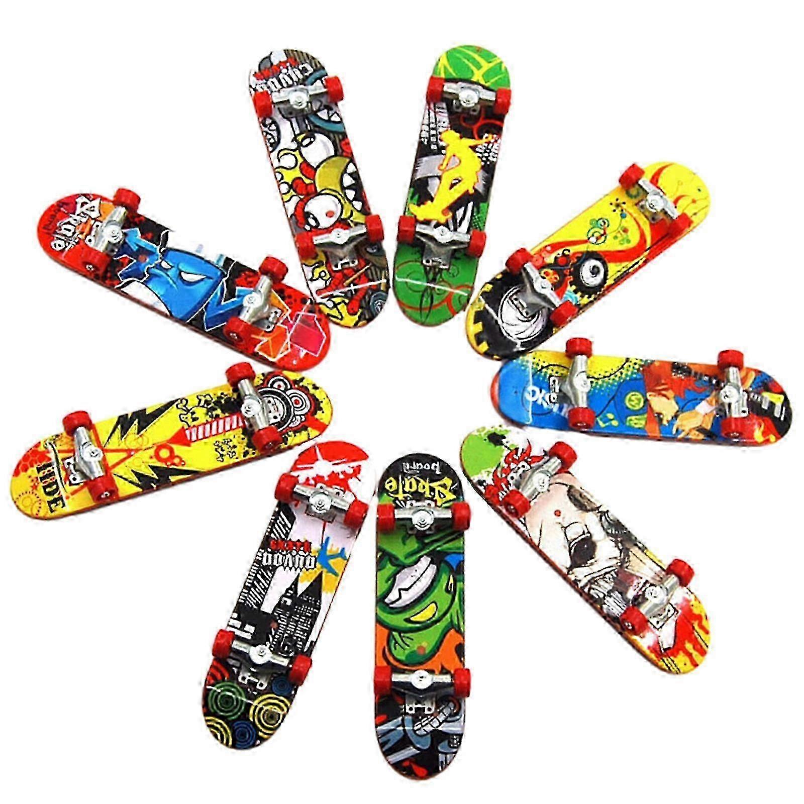 Professional Mini Finger Skateboard - Enhanced Creativity & Focus for Kids with Random Patterns
