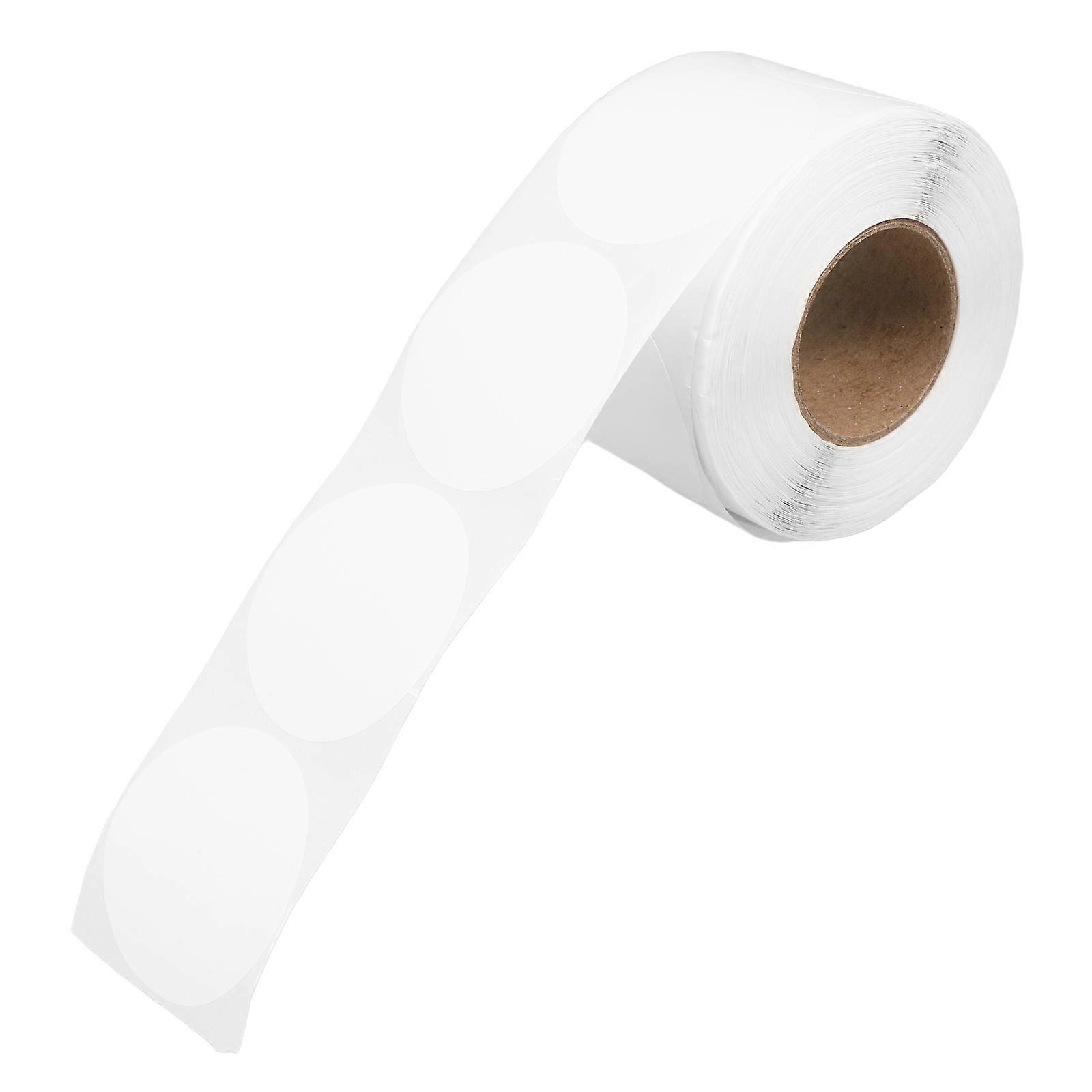 Thermal Printer Round Label Paper for Printing 1 Roll Water Resistant