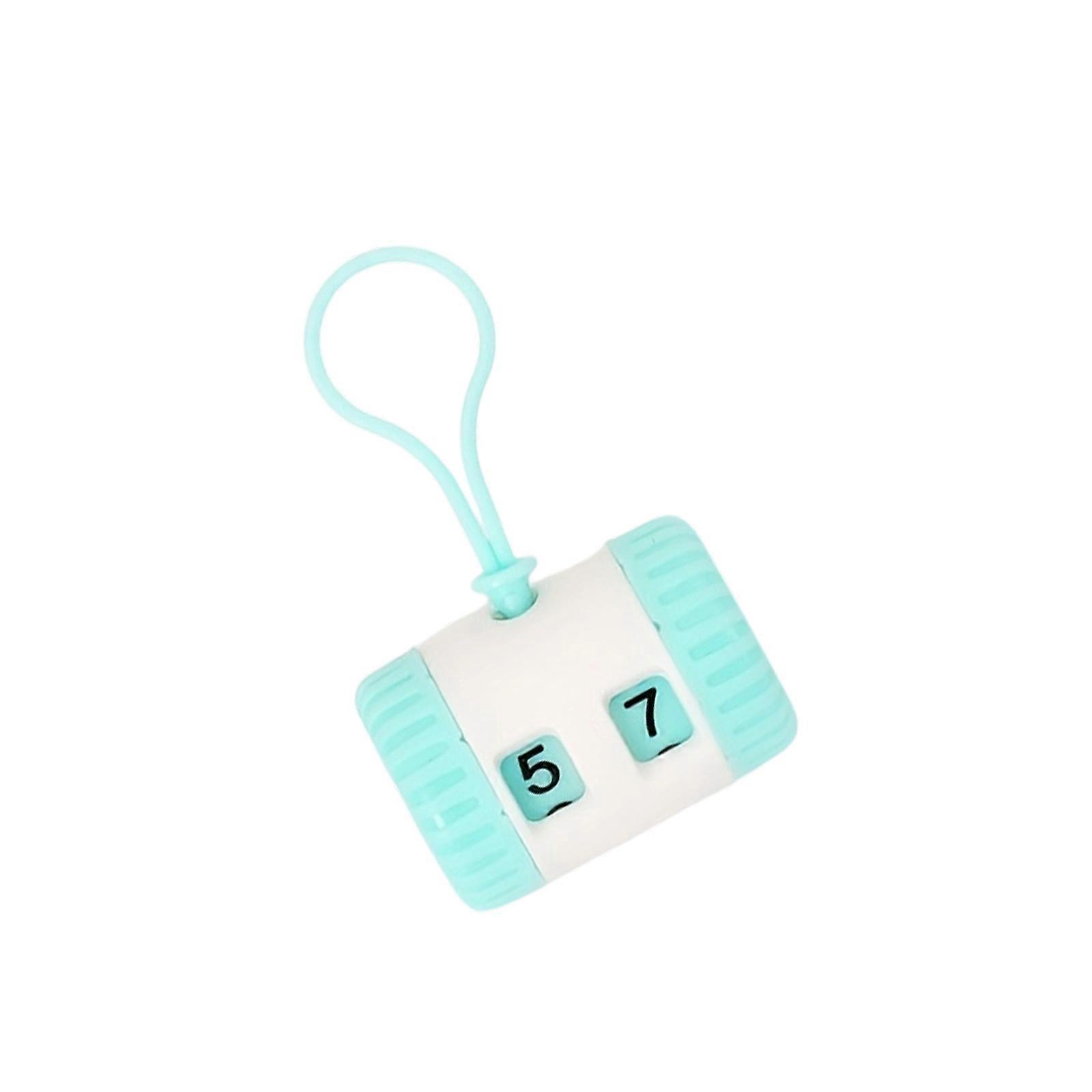 Vibranting Row Tracking Tool Plastic Knitting Accessory For Scarves Sweaters Blankets Handmade Sewing  Blue Green