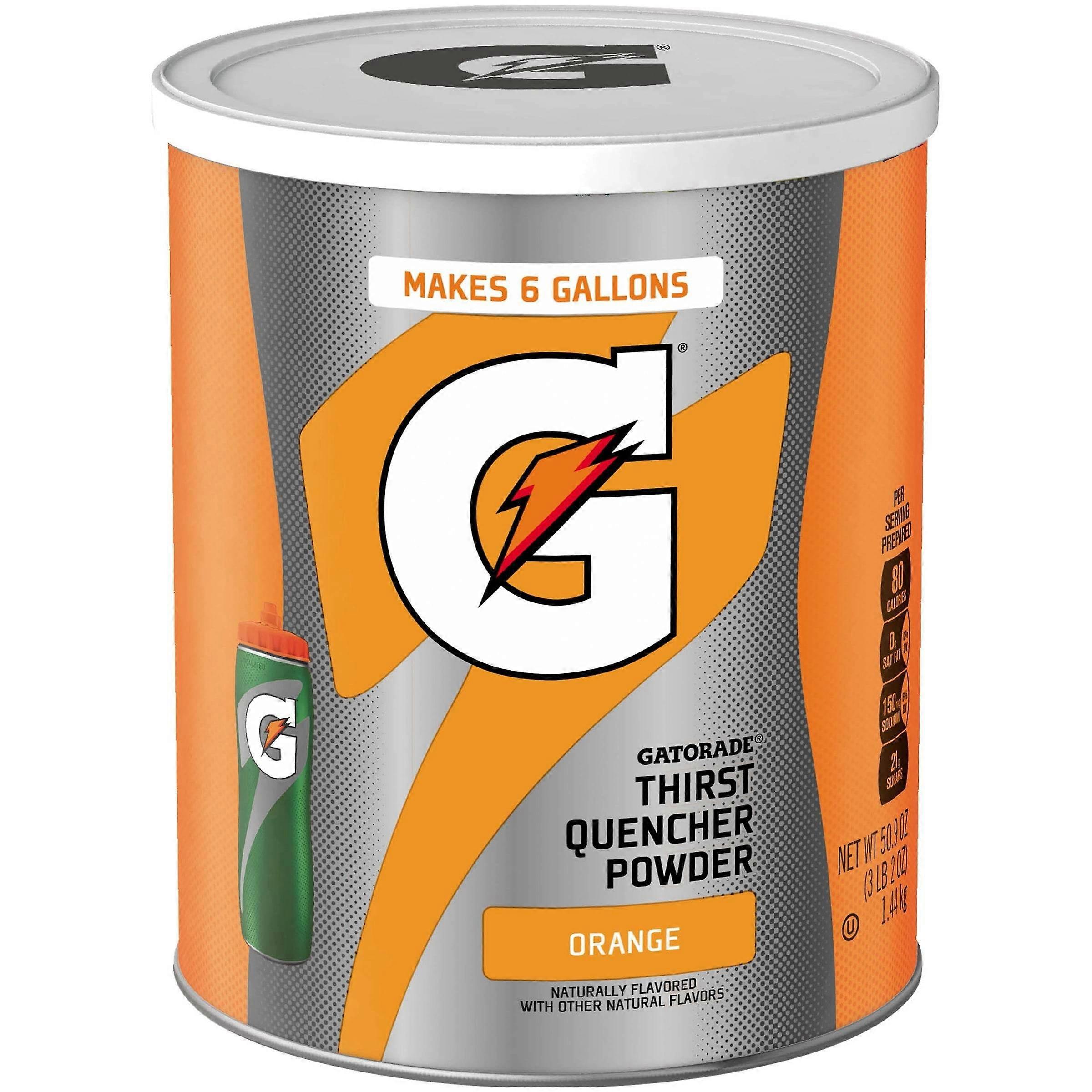 Gatorade Quencher Športový nápojový mix prášok, pomarančový smäd, 51 oz