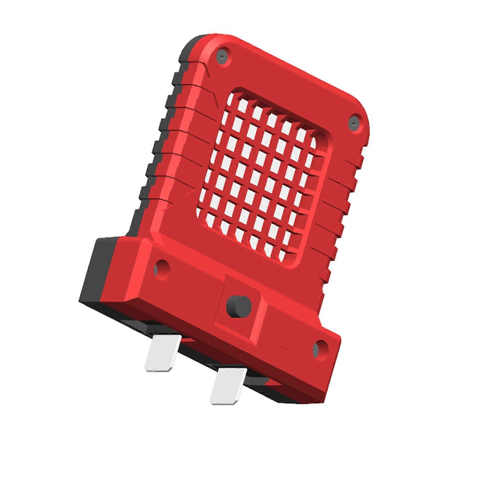 Cordless Tool Suitable LED Lamp Solid Plastic Housing Adjustable Mounting Brackets 2 Brightness Setting Convenient  Red
