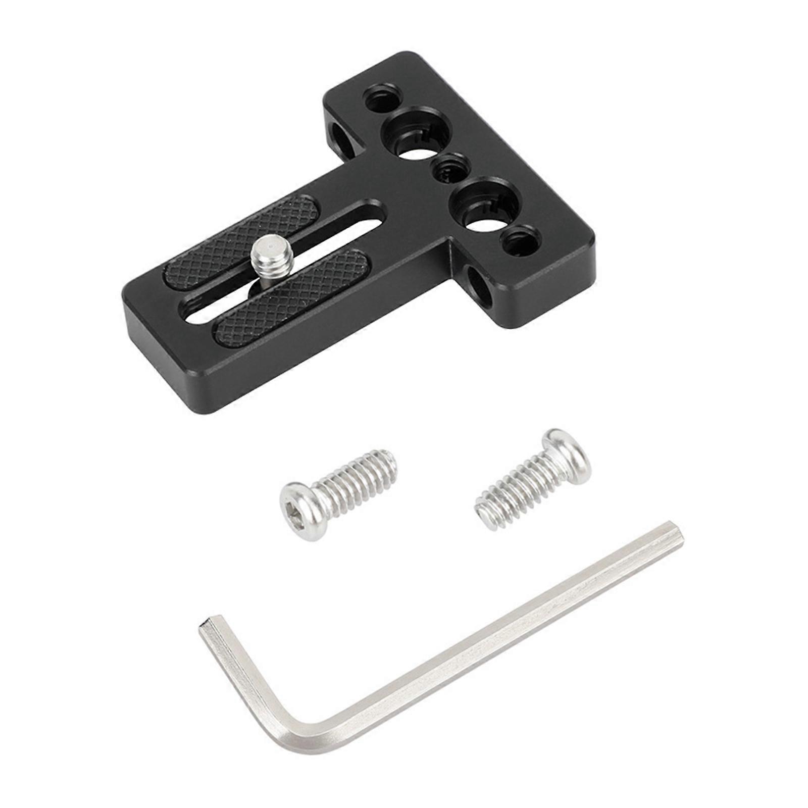 Professional Multiple Hole Monitor Mounting Bracket Aluminum Alloy Construction Toolless Installation Design Multicolor