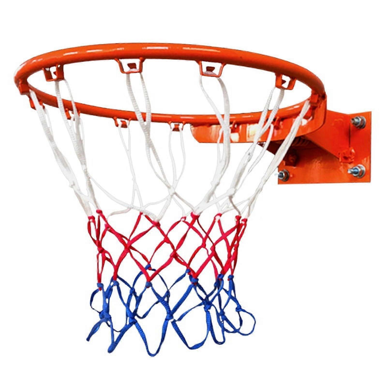 Pretty Comy High Quality Durable Standard Size Nylon Thread Sports Basketball Hoop Mesh Net Backboard Rim Ball Pum