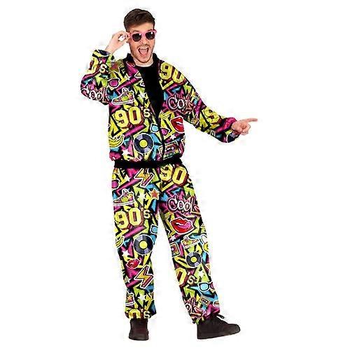 Fiestas Guirca Mens 90s Tracksuit