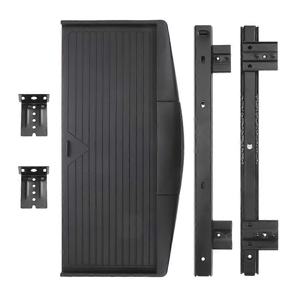 Under Desk Keyboard Tray Ergonomic Slide-Out Drawer for Office Use