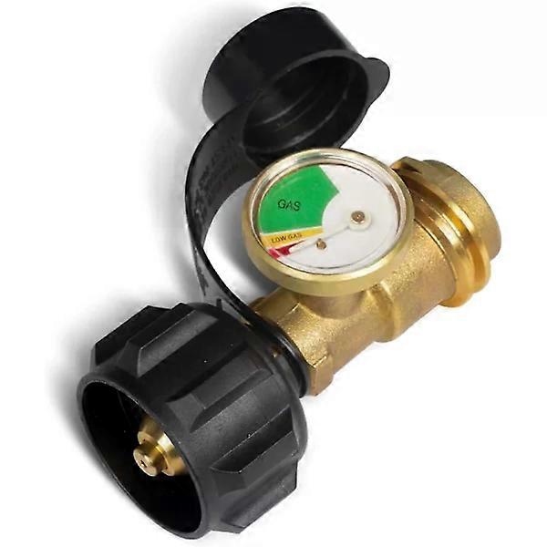 2025 New Propane Tank Gauge, Propane Level Indicator for 5-40LB Tanks, Perfect for RV, Propane Heater, Fireplace, Gas Grill and More, [DB] yc