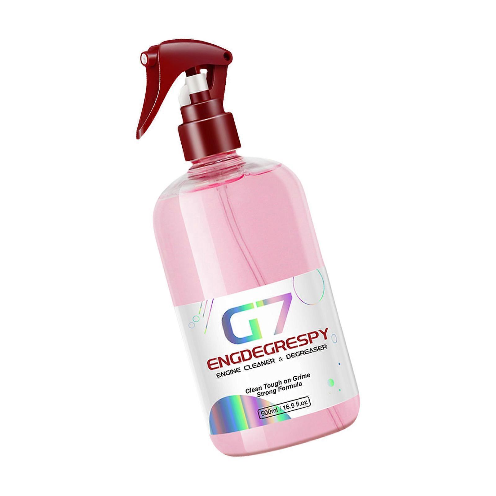 Engine Bay Cleaner Compact BottleEngine Compartment Cleaner Fast Acting Formula Engine Bay Degreaser for Vehicles Multicolor