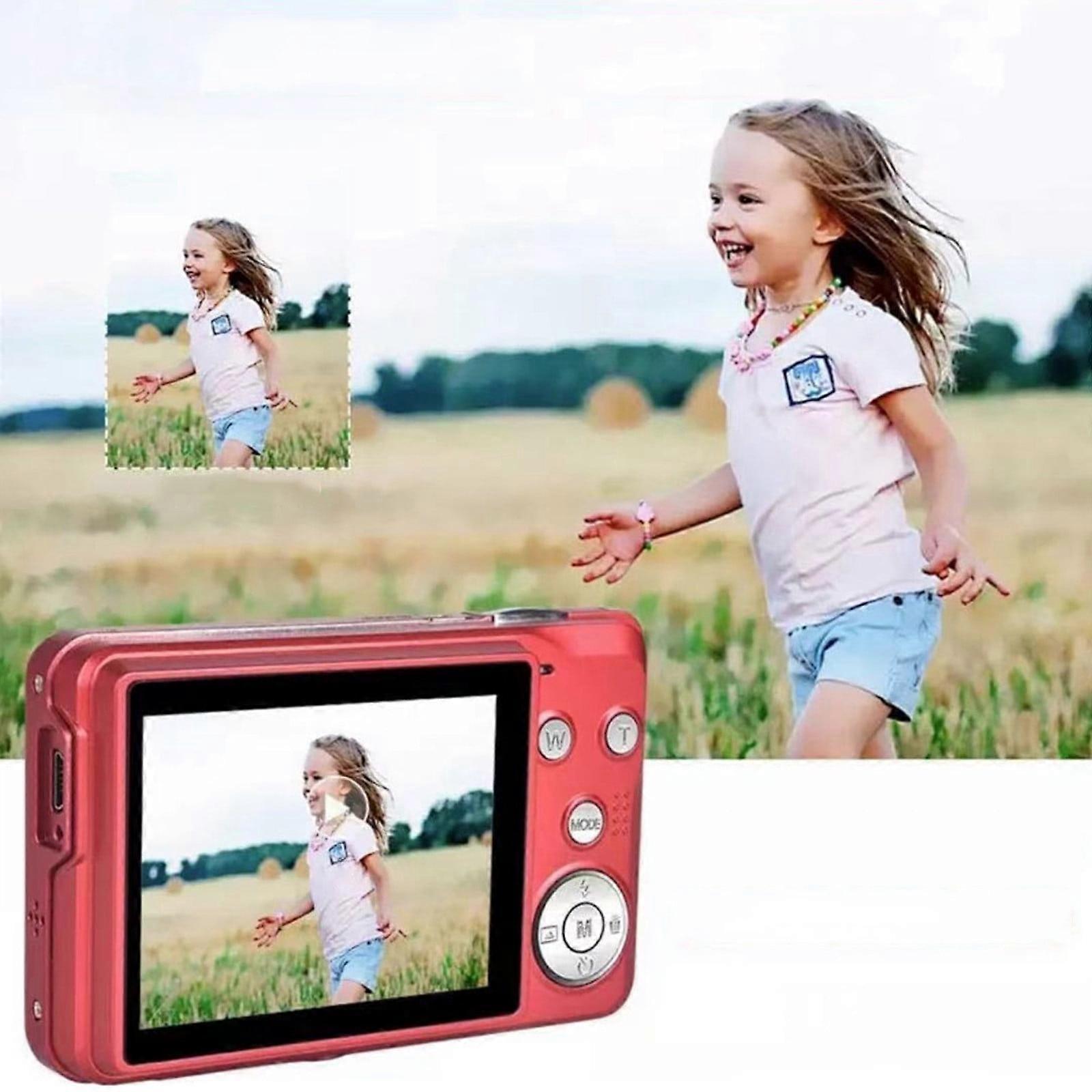 Clearance! 2.7K HD Digital Camera with 2.7" IPS, Antishake, 16X Digital Zoom, Face Detection, Video & Photo – Student Camera