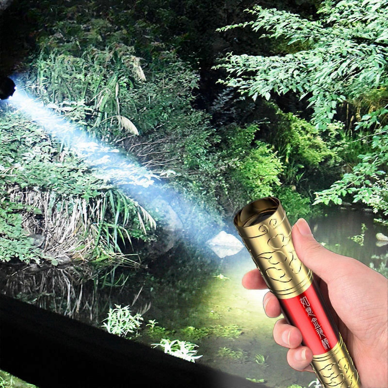 LED Flashlight Super Bright Flashlight Zoomable Rechargeable Water Proof Flashlight With 3 Modes Powerful Handheld Flashlight