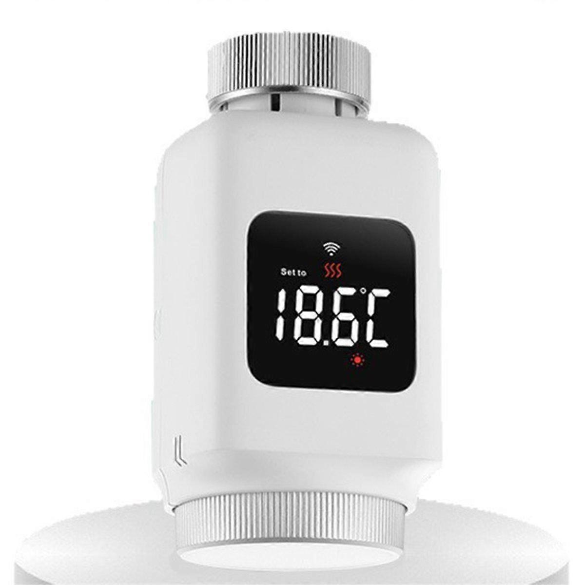 Tuya Smart WiFi Thermostatic Radiator Intelligent Voice APP Remote Temperature Controller Heater for Home