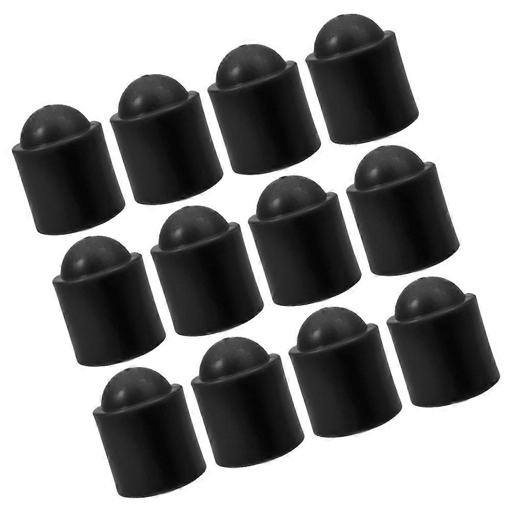 Billiard Rod End Protector Durable Rubber for Protection 12Pcs