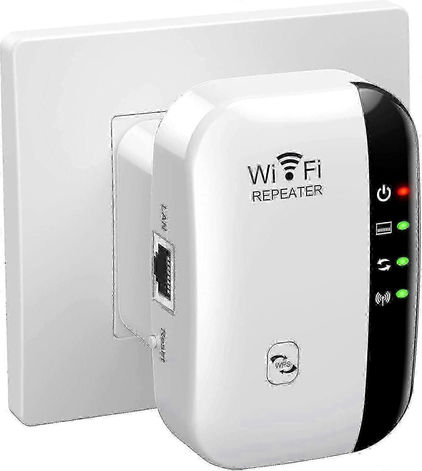 WiFi booster for home with Ethernet port, covers 3650 sq.ft, 45 devices