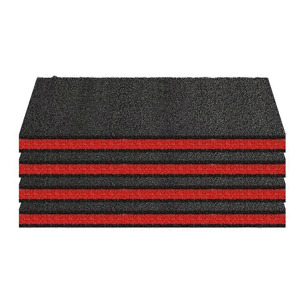 4 Pack Tool Box Foam,18x13x1 Inch Foam Inserts for Cases,Tools Box Liner Polyethylene Tools Sheets,Toolbox Organizer