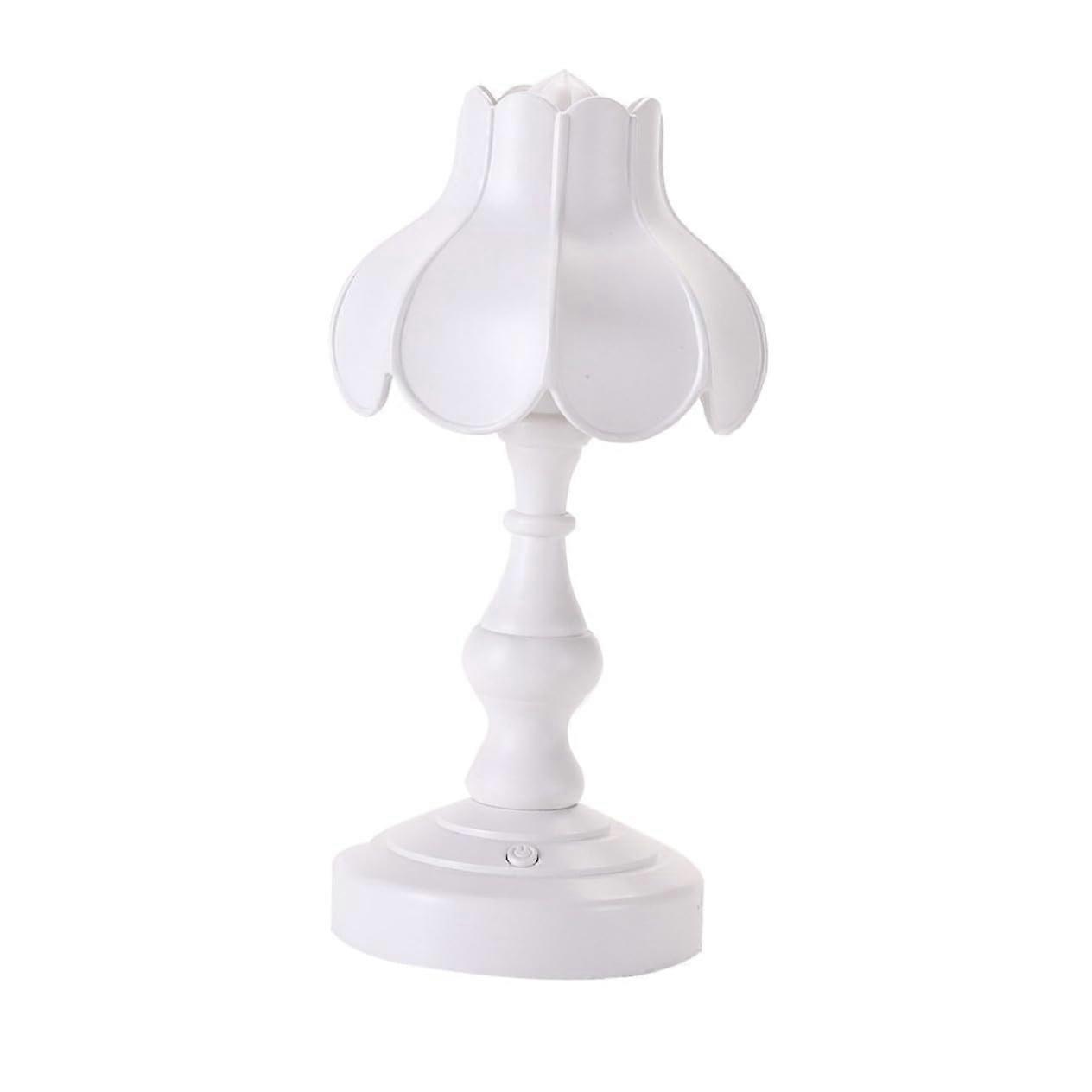 USB Desk Lamp with Warm LED Light, USB Powered, Compact Nightstand Reading Lamp for Bedroom