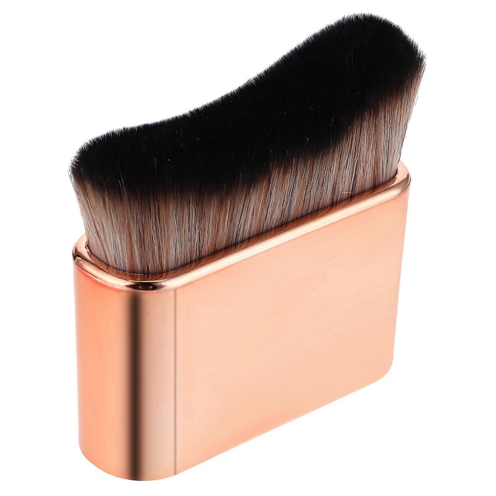 Self Tanning Brush for Face and Body Rose Gold Fake Tan Applicator Kabuki for Even Coverage