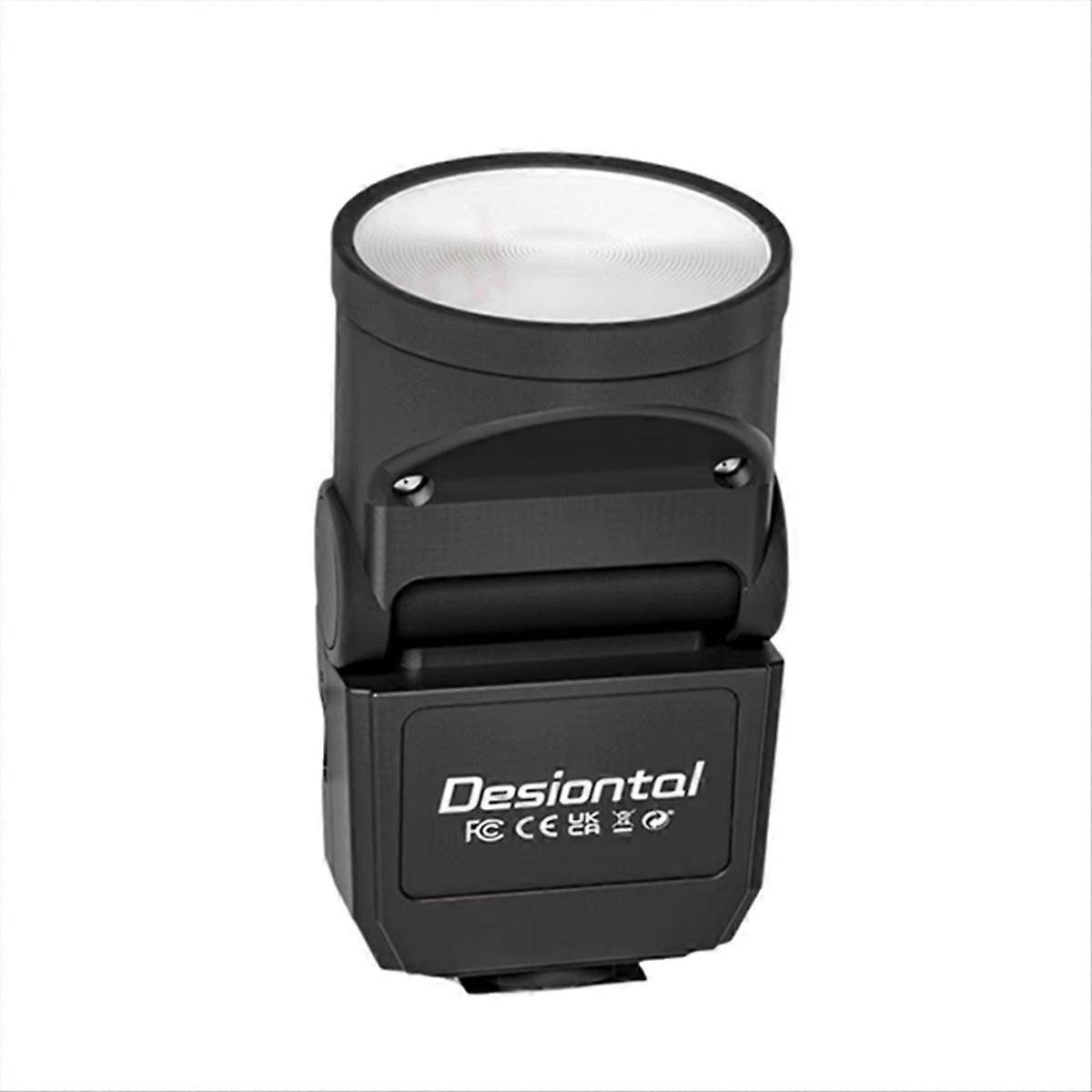  F02 Mini Flash Shoe Mount Type-C Φόρτιση 6500K Fill Light DSLR Κάμερα
