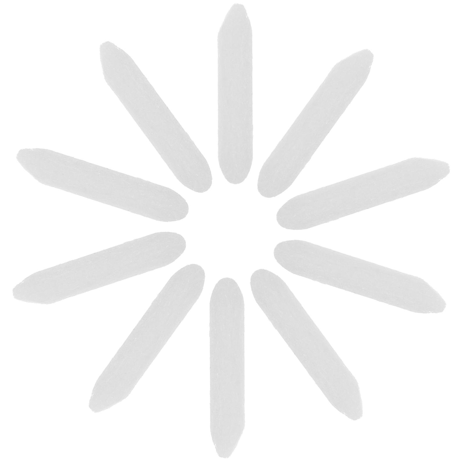 Oil-Based Pen Nibs for Markers Replacement 10Pcs White Polyester Painting Tips