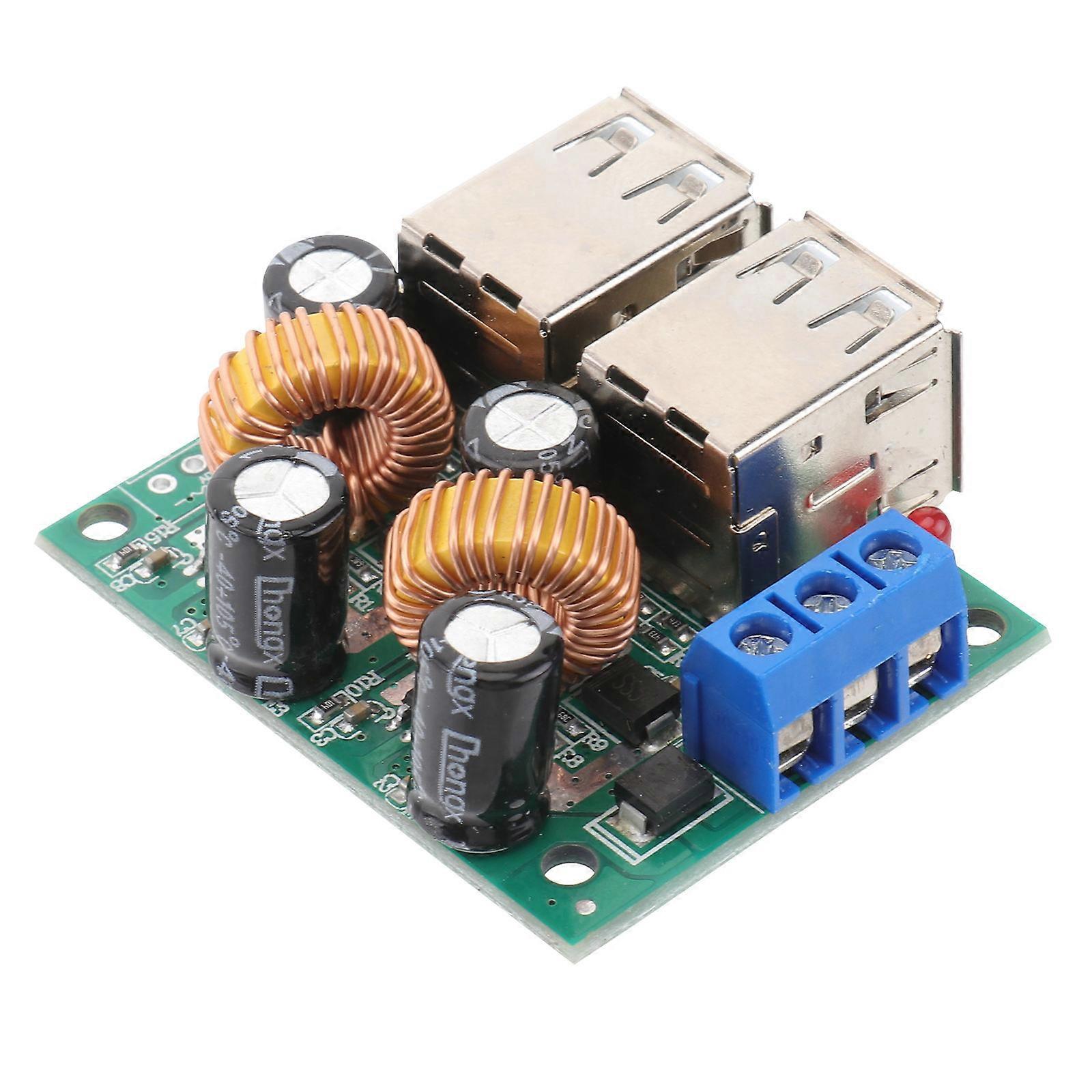 USB Power Module Dc 9V-20V to 5V Power Module with 4 USB Ports
