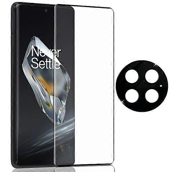 1-Pack compatible with OnePlus 13 Screen Protector & 1-Pack Lens Protector - Tempered Glass 9H - Super Quality 3D