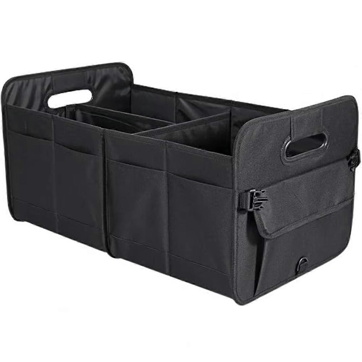 Foldable Car Trunk Organizer, Waterproof Storage Box with Reinforced