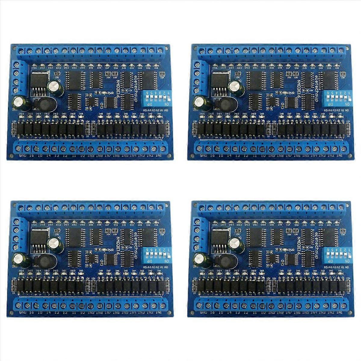 DC 12V 24V 16 Input 16 Output Modbus RTU Module, Only Board