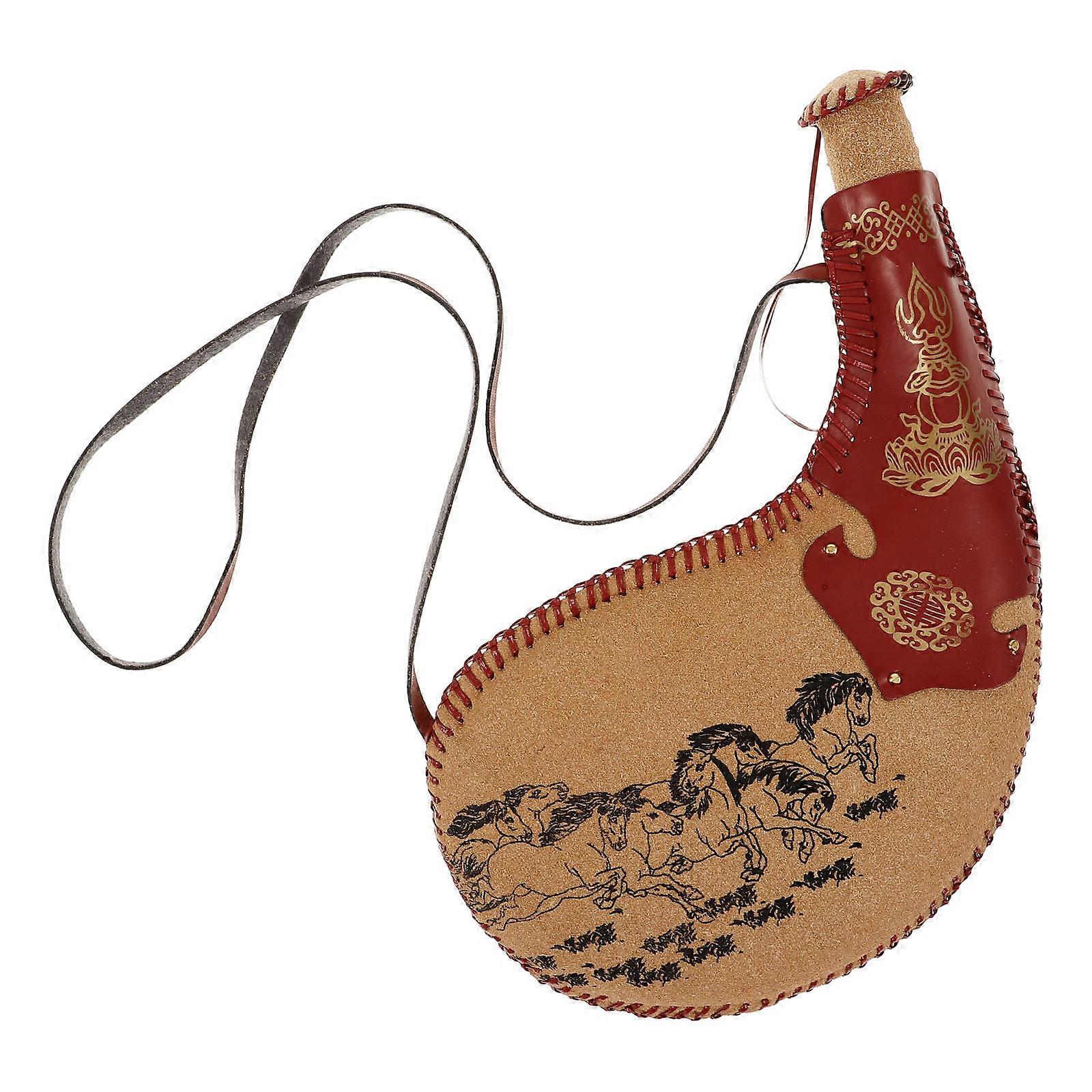 Traditional Water Bag for Storage Use Includes Shoulder Strap
