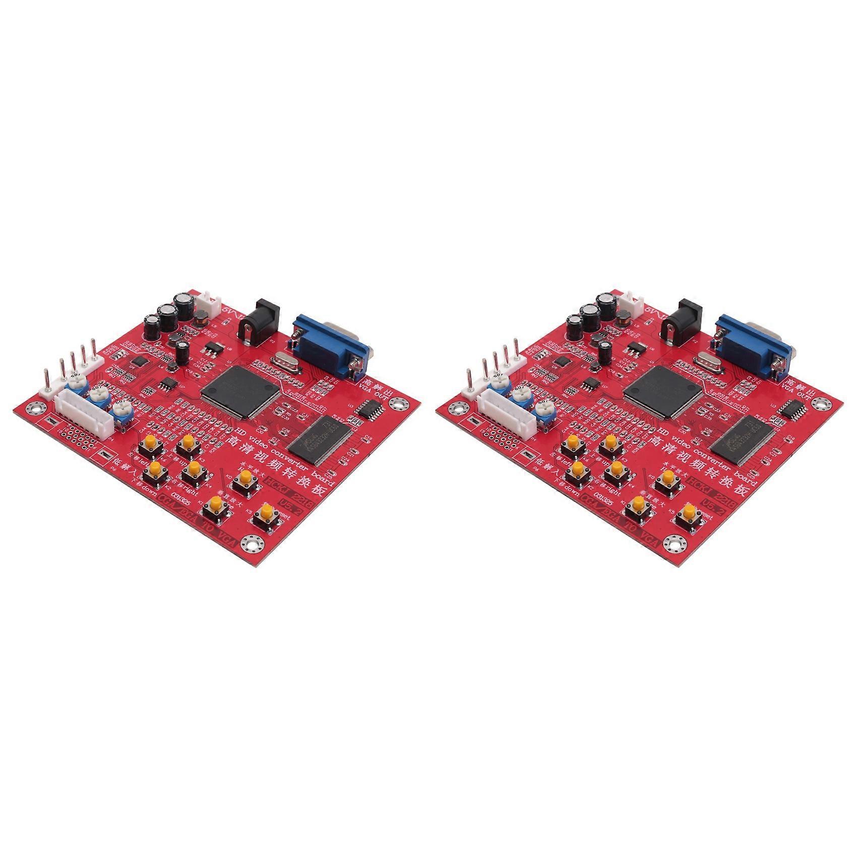 2X Arcade Game CGA to VGA Converter Video Game Converter Board RGBS/CGA to VGA HD RGB to VGA Converter