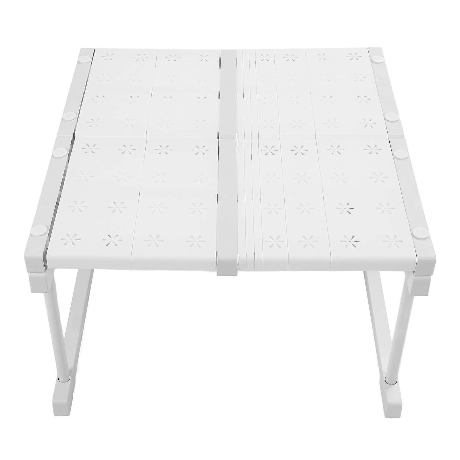 Expandable Cabinet Shelf Adjustable Storage Rack for Kitchen Bathroom Closet, 3748cm Width